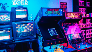 An couple of illustration of gaming machines