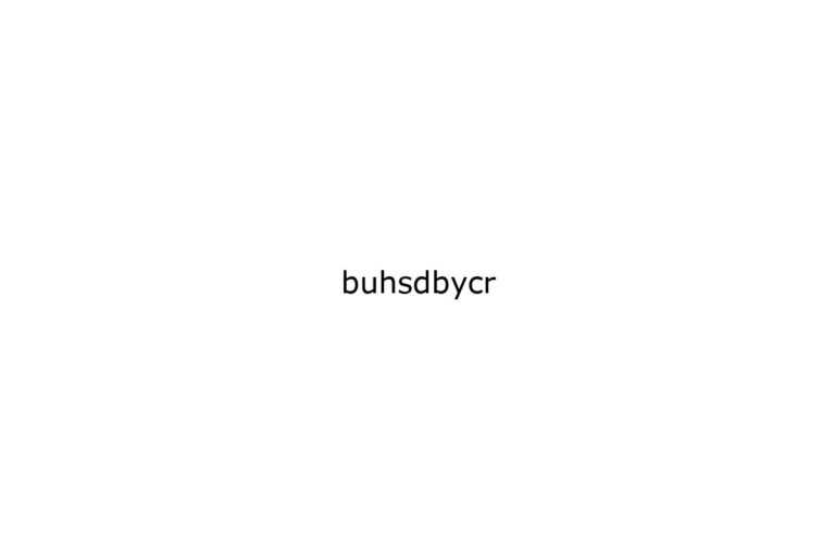 buhsdbycr