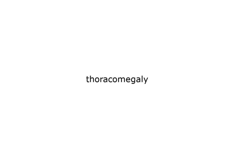 thoracomegaly