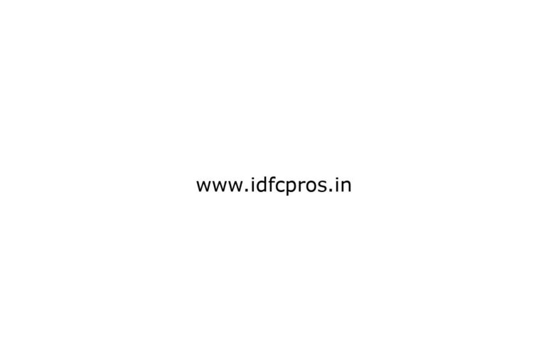 www idfcpros in