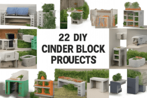 22 diy cinder block projects