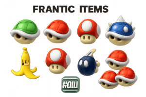 what are frantic items in mario kart