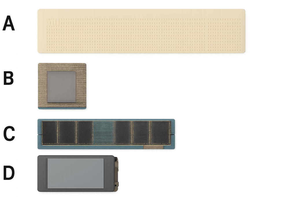 which option lists the computer components in order from oldest to newest?
