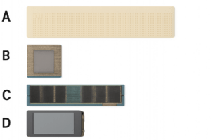 which option lists the computer components in order from oldest to newest?