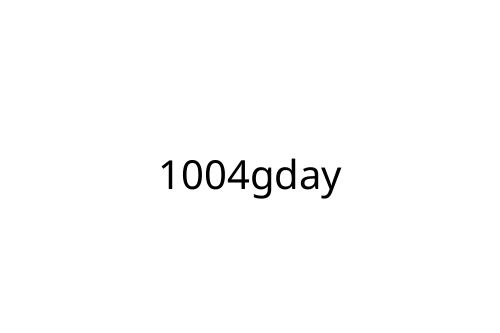 1004gday