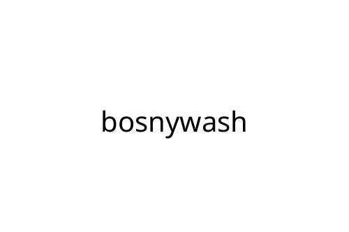 bosnywash