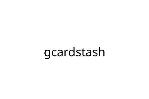 gcardstash