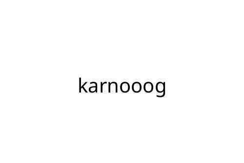 karnooog