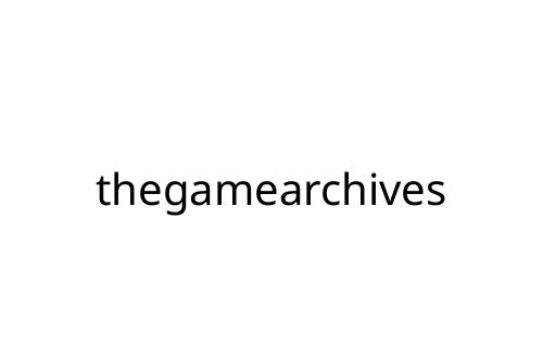 thegamearchives