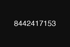 8442417153