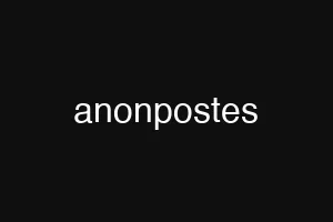 anonpostes
