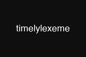 timelylexeme