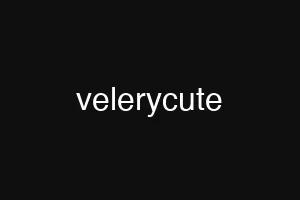 velerycute