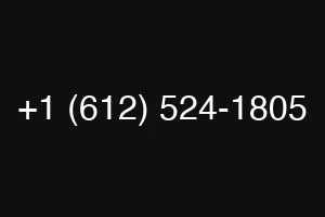 +1 (612) 524-1805