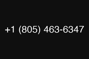 +1 (805) 463-6347