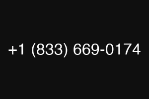 +1 (833) 669-0174