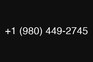 +1 (980) 449-2745